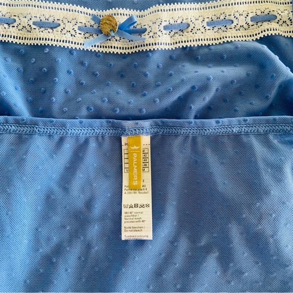 Palmers Austria blue sheer night slip - Picture 6 of 9